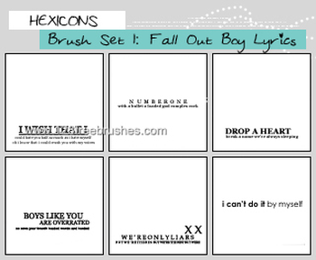Fall Out Boy Lyrics
