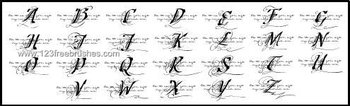 Fancy Alphabet
