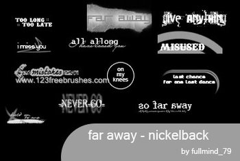 Far Away Lyrics