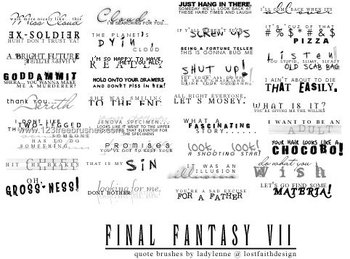 Final Fantasy Quotes