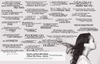 Fiona Apple Lyrics