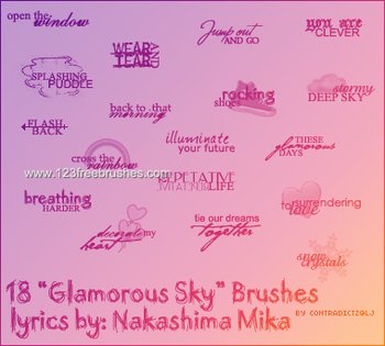 Glamorous Sky Lyrics