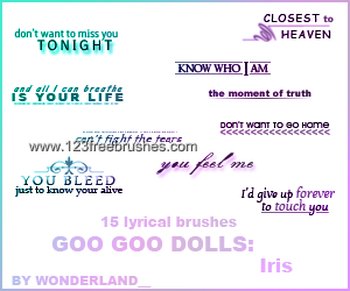 Goo Goo Dolls – Iris