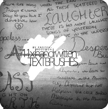 Handwritten Text