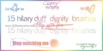 Hilary Duff Lyrics