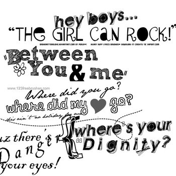 Hilary Duff Lyrics