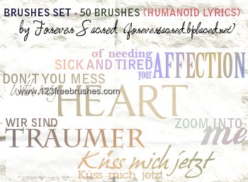 Humanoid Lyrics