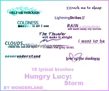 Hungry Lucy – Storm