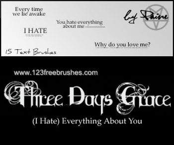 I Hate Everything About You Lyrics