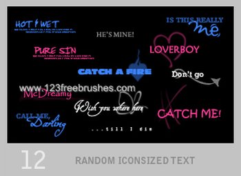 Icon Text