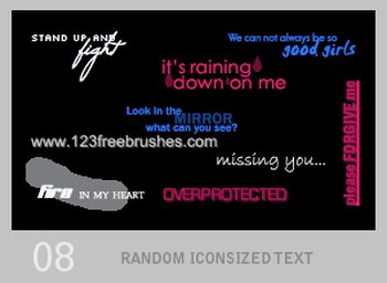 Icon Text