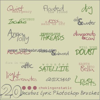 Incubus Lyrics