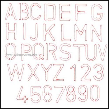 Letters and Numbers