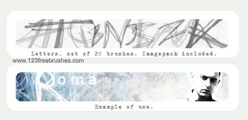 Letters Hand Drawn