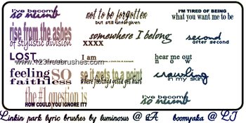 Linkin Park Lyric