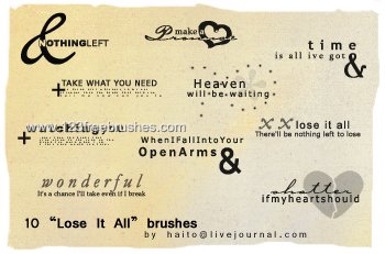 Lose It All Lyrics