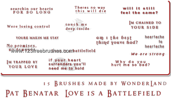 Love Is A Battlefield