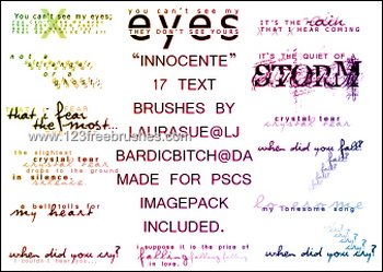 Lyrical – Innocente