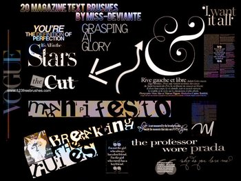 Magazine Text
