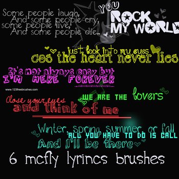 Mcfly Lyrics