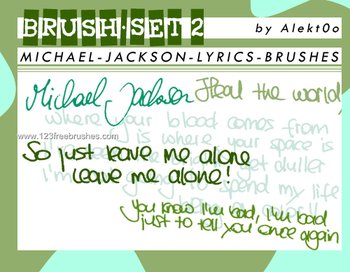 Michael Jackson Lyrics