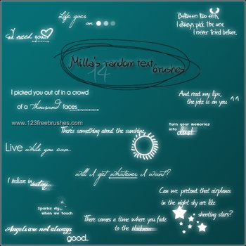Milla Random Text