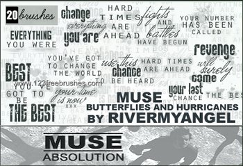 Muse Lyric Text