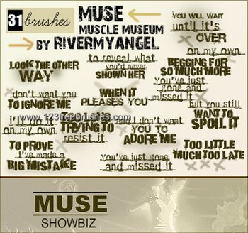 Muse Lyrics Text