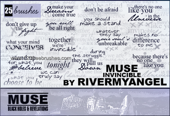 Muse Lyrics Text