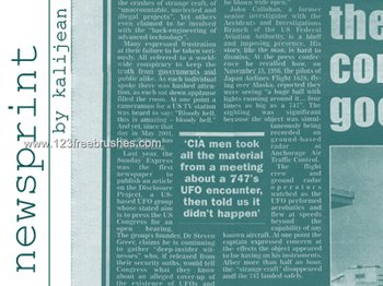 Newsprint Text