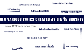 Nine Inch Nails Lyrics