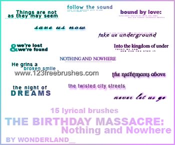Nothing and Nowhere Lyrics