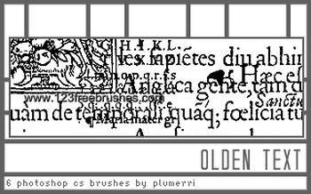 Olden Text