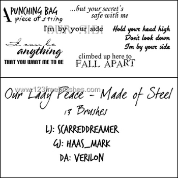 Our Lady Peace Lyrics