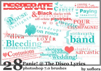 Panic At the Disco Lyrics