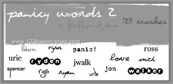 Panicy Words