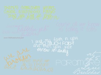 Paramore Lyric