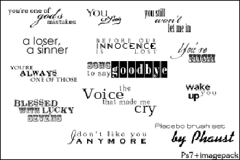 Placebo Lyrics