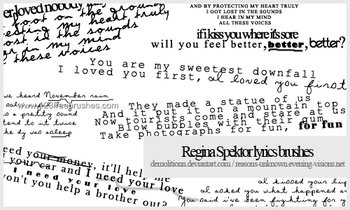 Regina Spektor Lyrics