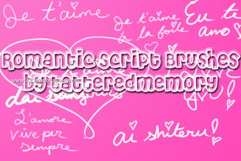 Romantic Script