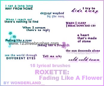 Roxette – Fading Like A Flower