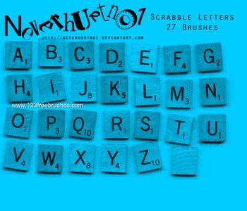 Scrabble Letters