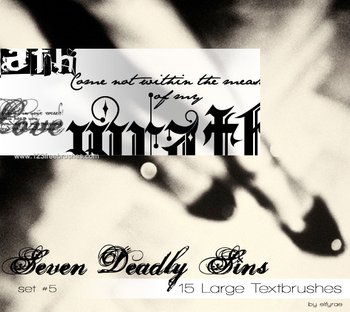 Seven Deadly Sins – Wrath Text