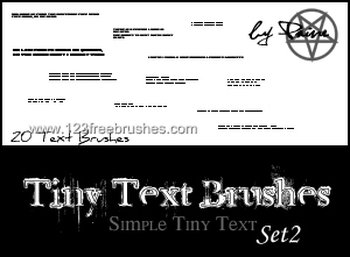 Simple Tiny Text