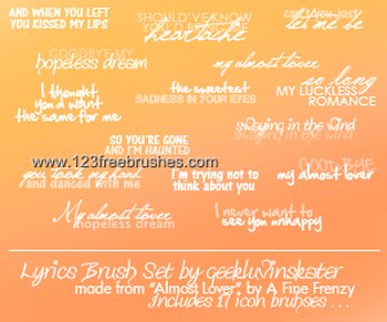 Song Lyrics