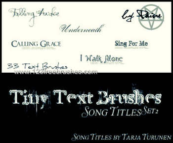 Song Titles
