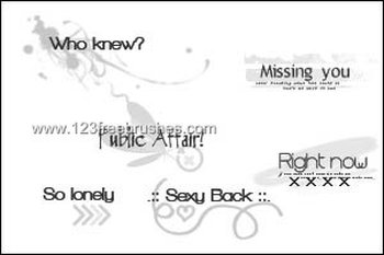 Song Titles