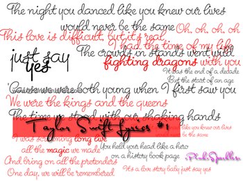 Taylor Swift Lyrics