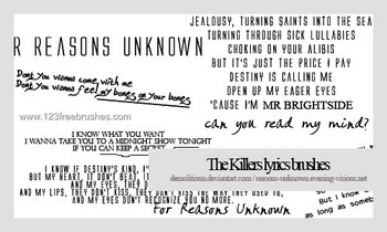 The Killers Lyrics