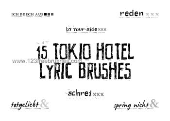 Tokio Hotel Lyrics